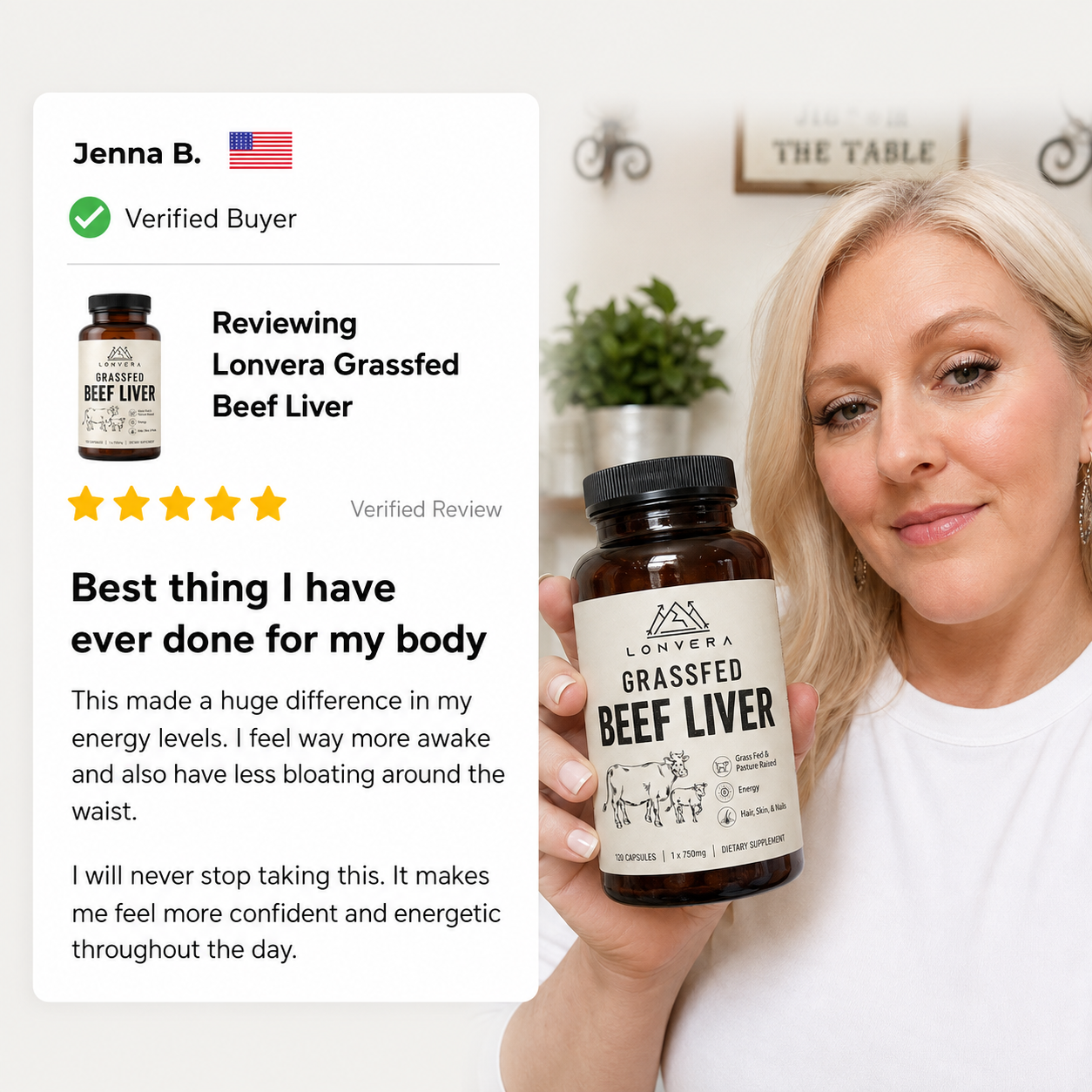 Lonvera Beef Liver Capsules
