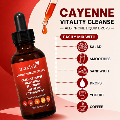 Maxivita Cayenne Vitality Drops